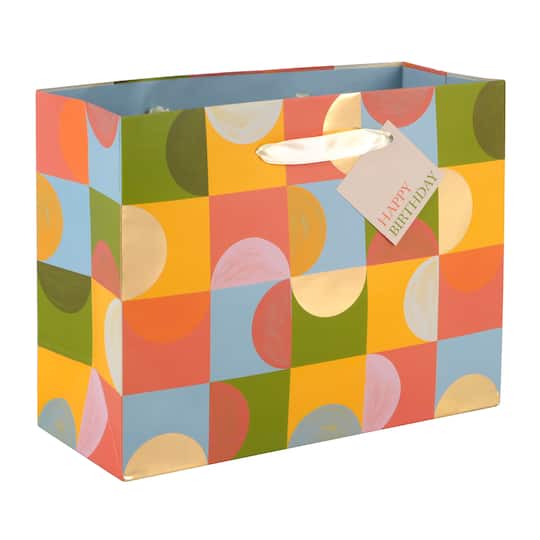 Medium Geometric Shapes Gift Bag by Celebrate It™